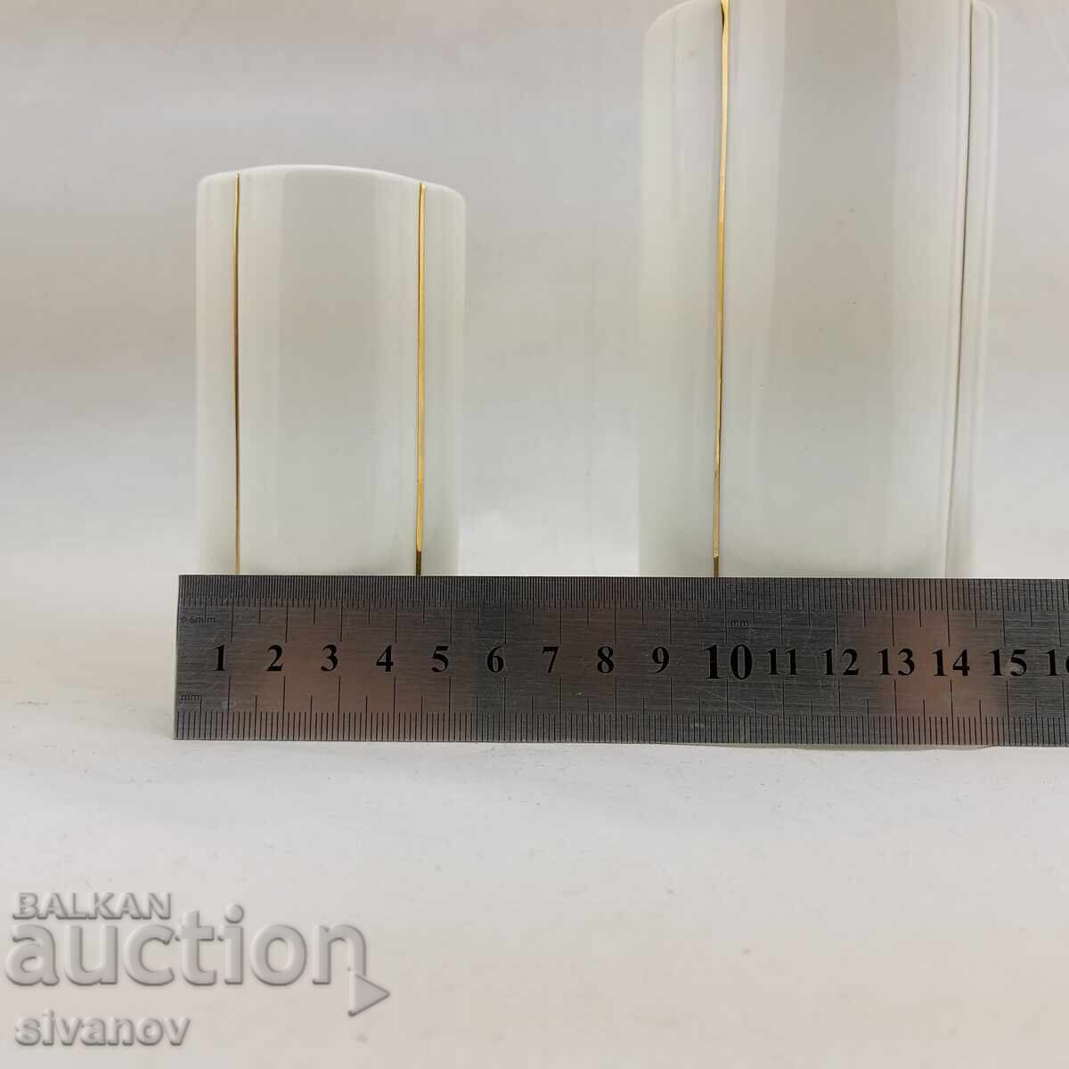 Two old porcelain vases #2554 - 7