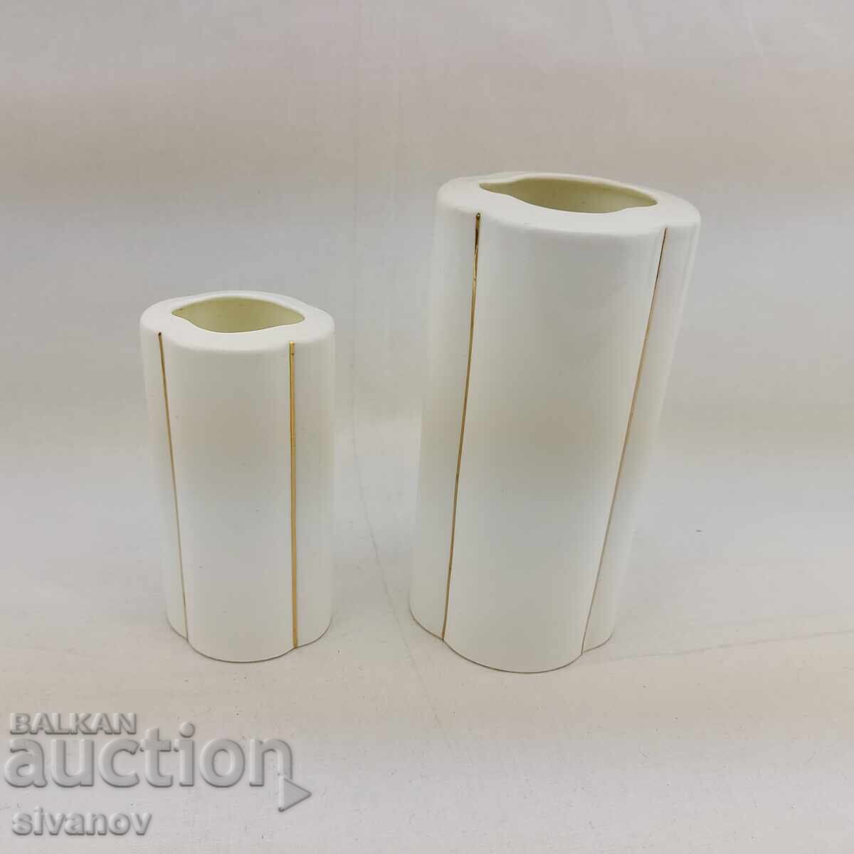 Two old porcelain vases #2554