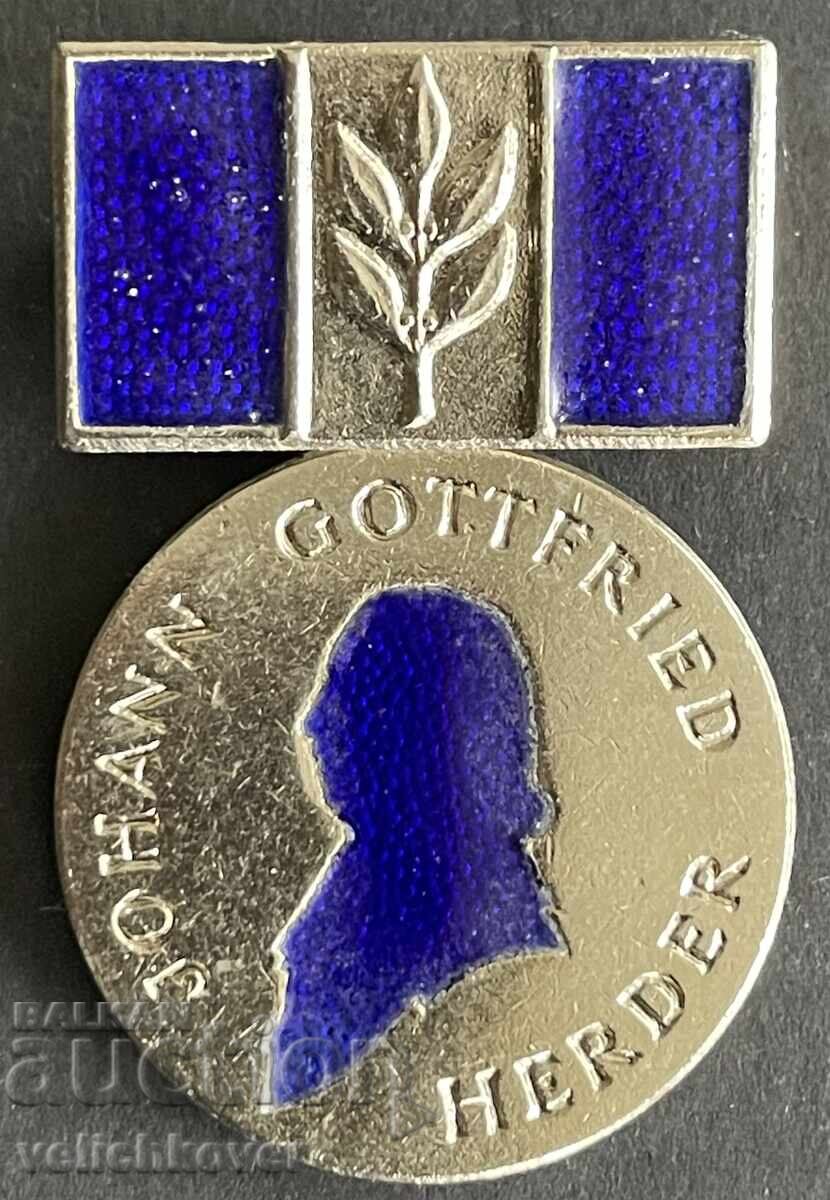 41930 GDR East Germany Herder Medal of the Society for Pr