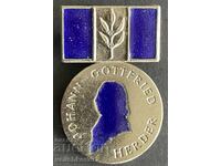 41930 ГДР Източна Германия медал Хердер на дружеството за пр