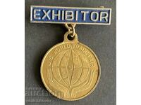 41931 САЩ медал Изложител на Световно търговско изложение пр
