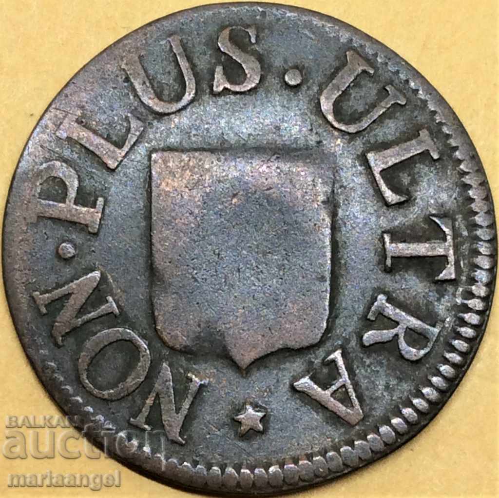 Γαλλία 1827 1 liard Maximus 22mm