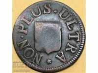 France 1827 1 liard Maximus 22mm