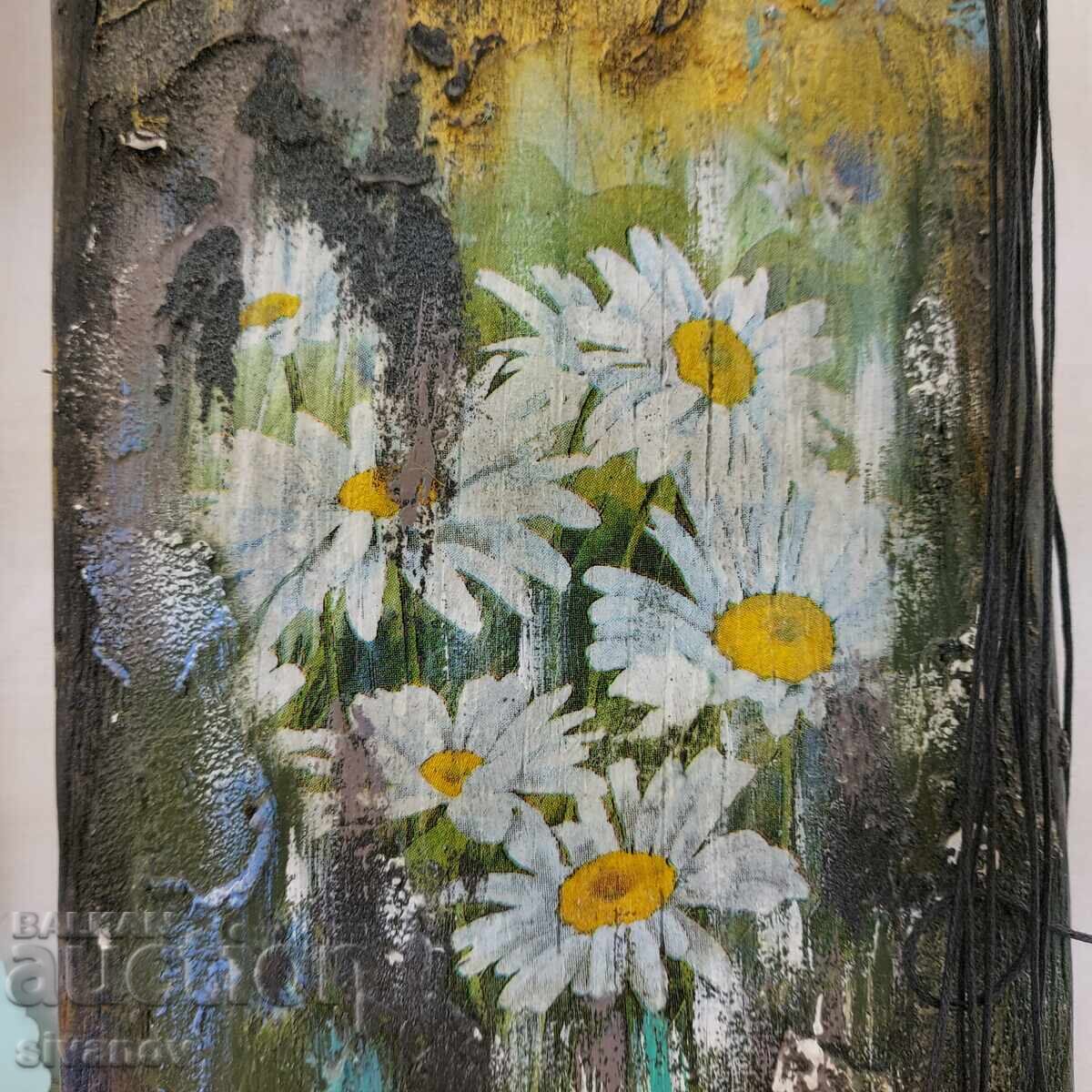 Interesting painting on a board "My board is knocking" #2569 with price 24.99 BGN | € 12.78 Interesting painting on a board "My board is knocking" #2569 with price 24.99 BGN | € 12.78