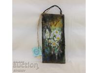 Interesting painting on a board "My board is knocking" #2569