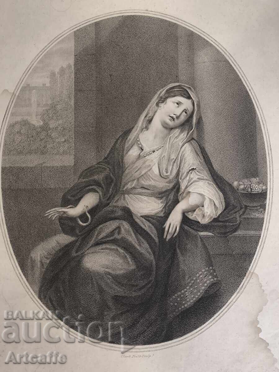 Δημοπρασία Αρχαία χαρακτική – Αυτοκτονία της Κλεοπάτρας Δημοπρασία Αρχαία χαρακτική – Αυτοκτονία της Κλεοπάτρας