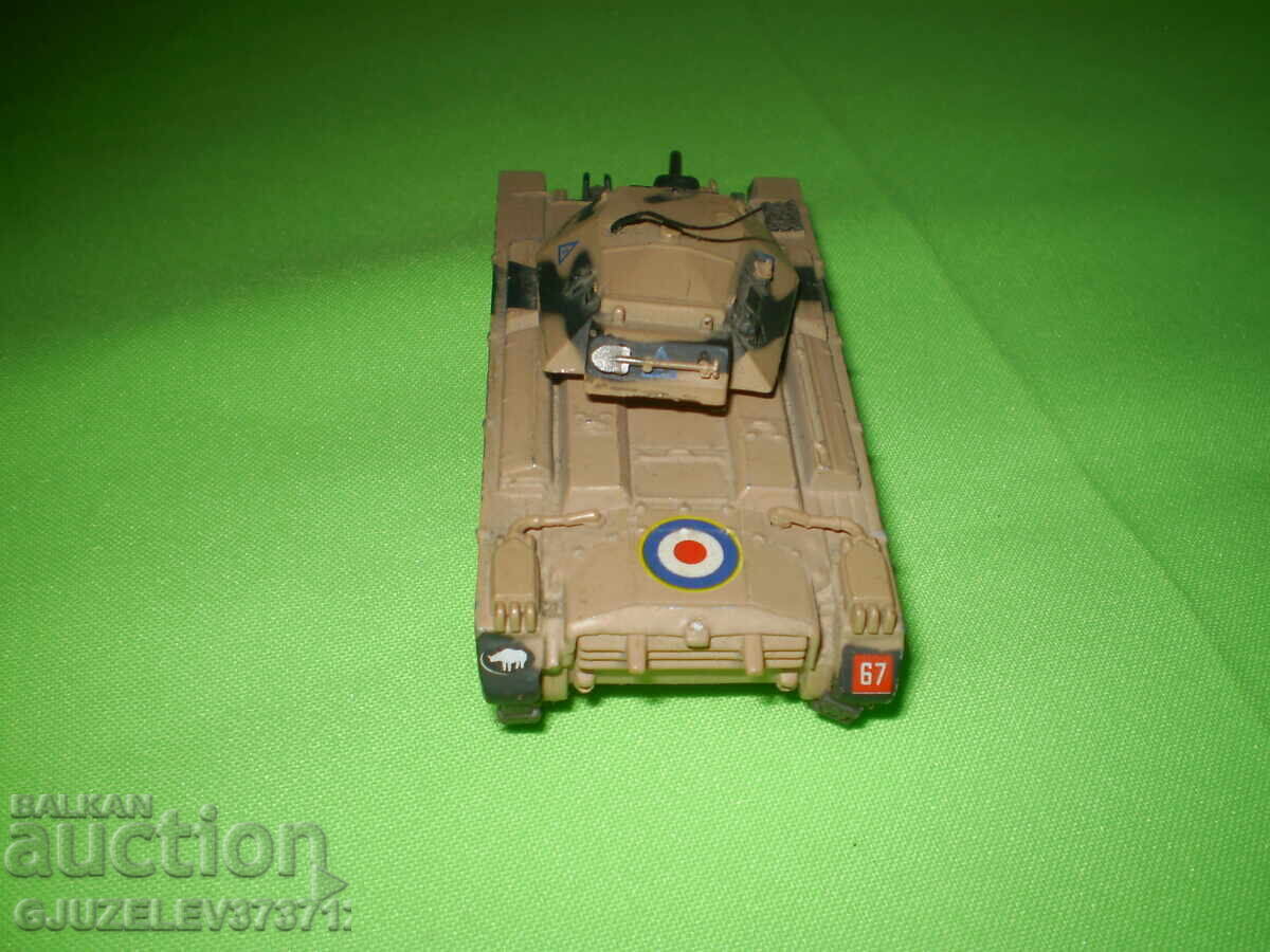 For a Collection Used Battle Tank Metal Toy