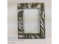 Ramă foto metalică interesantă #2572