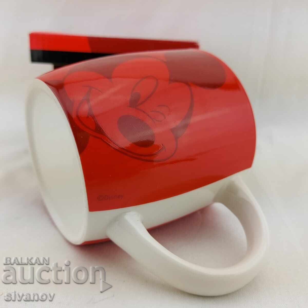 Порцеланова чаша на Дисни Мики Маус  #2577 с цена 14.99 лв. | € 7.66