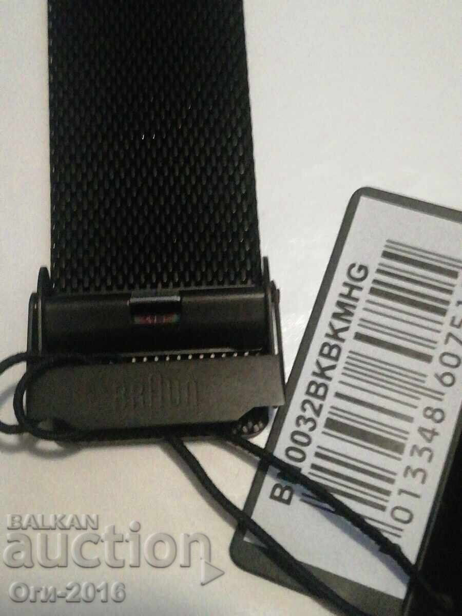 Ръчен мъжки часовник Braun BN0032 BKBKMHG - 7