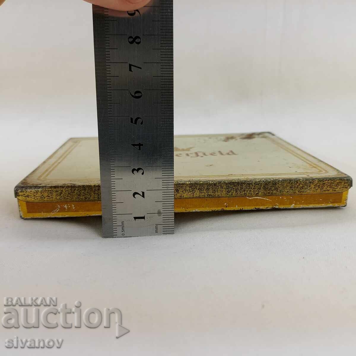 Παλιό μεταλλικό κουτί τσιγάρων Chesterfield #2592 - 5