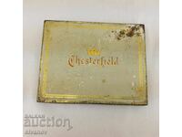 Cutie metalică veche de țigări Chesterfield #2592