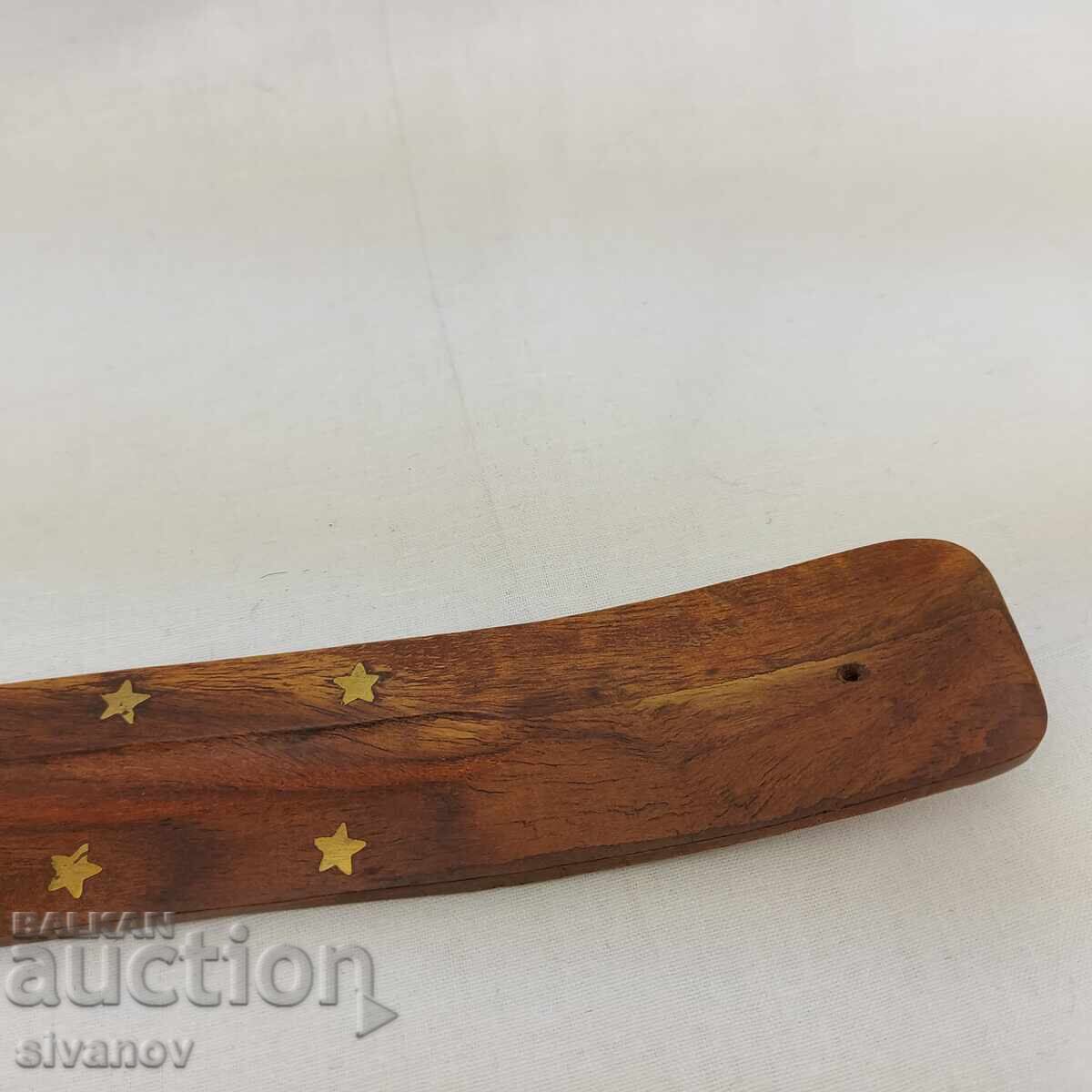 Delivery of Wooden incense stick holder #2602