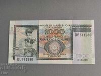 Τραπεζογραμμάτιο - Μπουρούντι - 1000 φράγκα UNC | 2009
