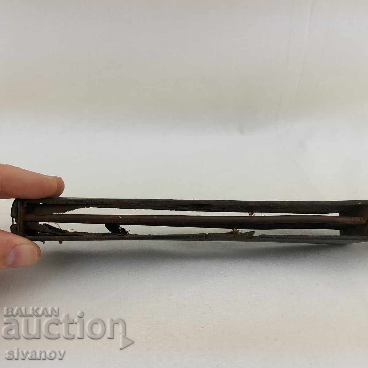 Old leather strop for razors #2619 - 5