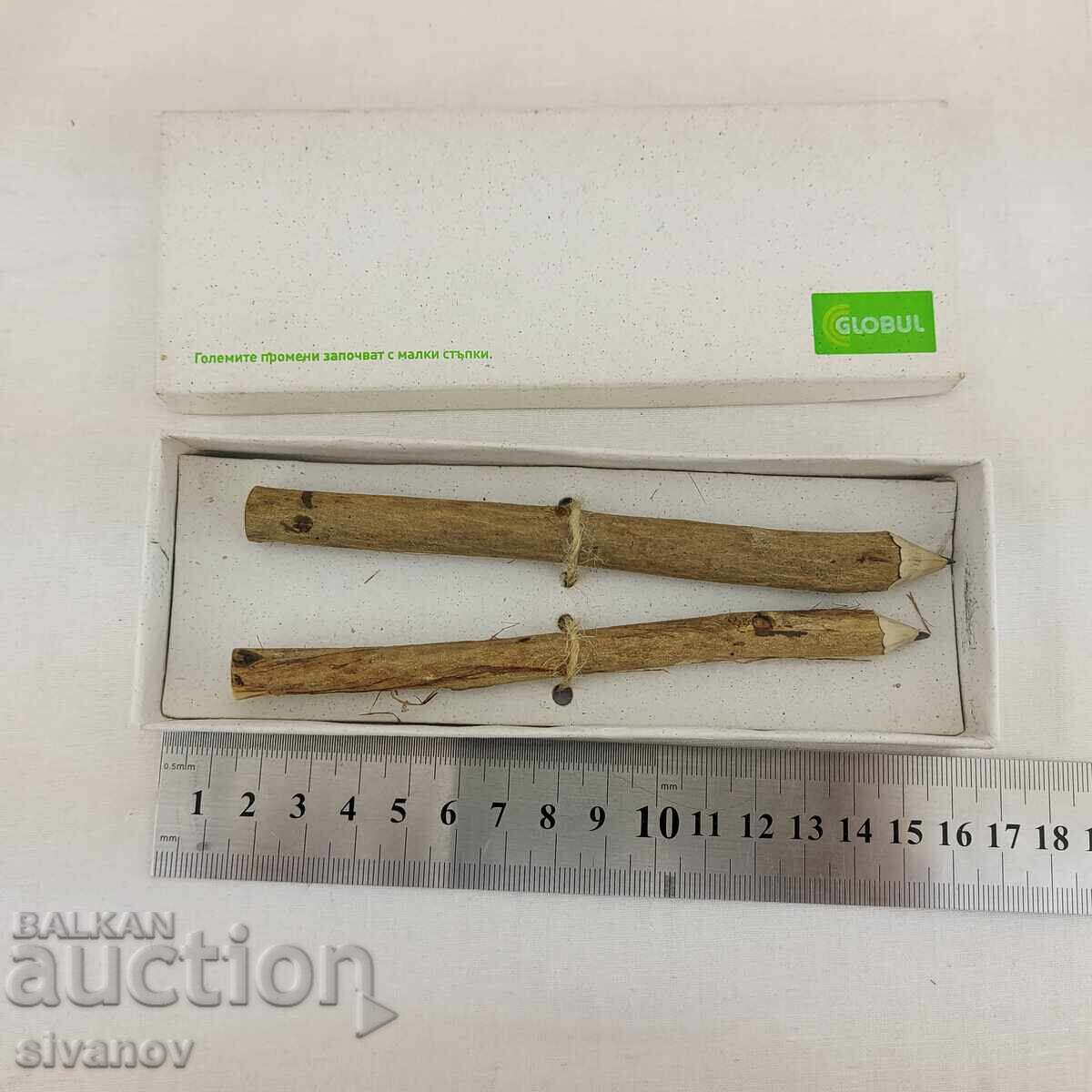 Ενδιαφέρον σετ από 2 μολύβια τεϊόδεντρου #2622 - 6 Ενδιαφέρον σετ από 2 μολύβια τεϊόδεντρου #2622 - 6