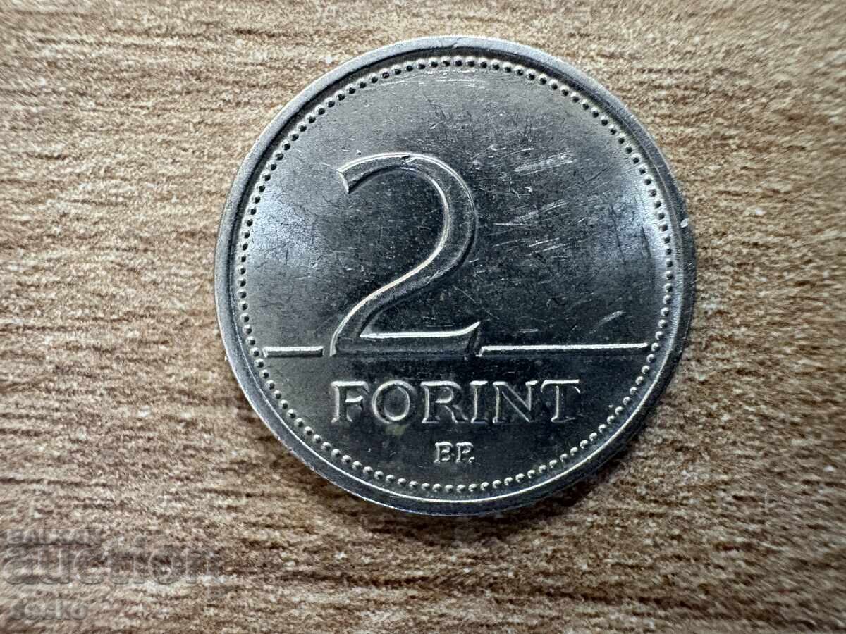 Ungaria - 2 forinți (1992)