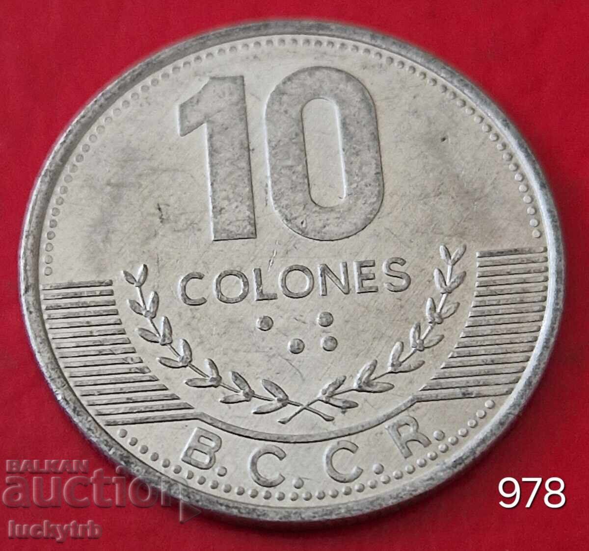 10 στήλη 2016 - Κοστά Ρίκα