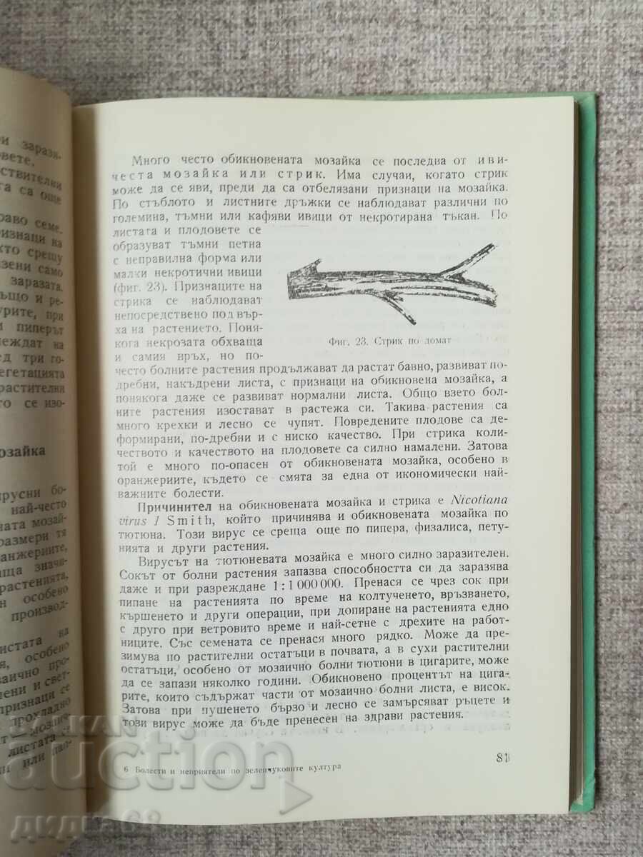 Diseases and Pests of Vegetable Crops with price 15.00 BGN | € 7.67 Diseases and Pests of Vegetable Crops with price 15.00 BGN | € 7.67