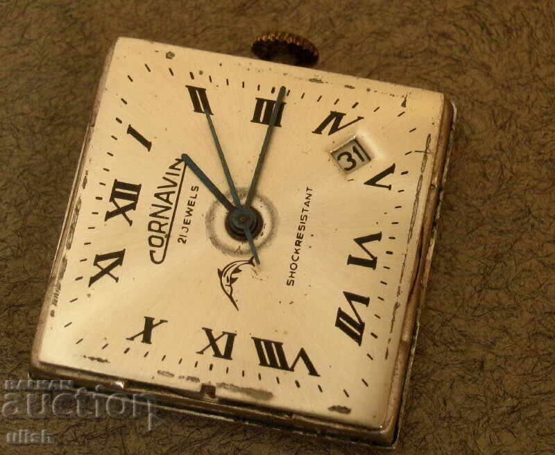 Доставка на Стар Cornavin USSR часовник квадрат позлата