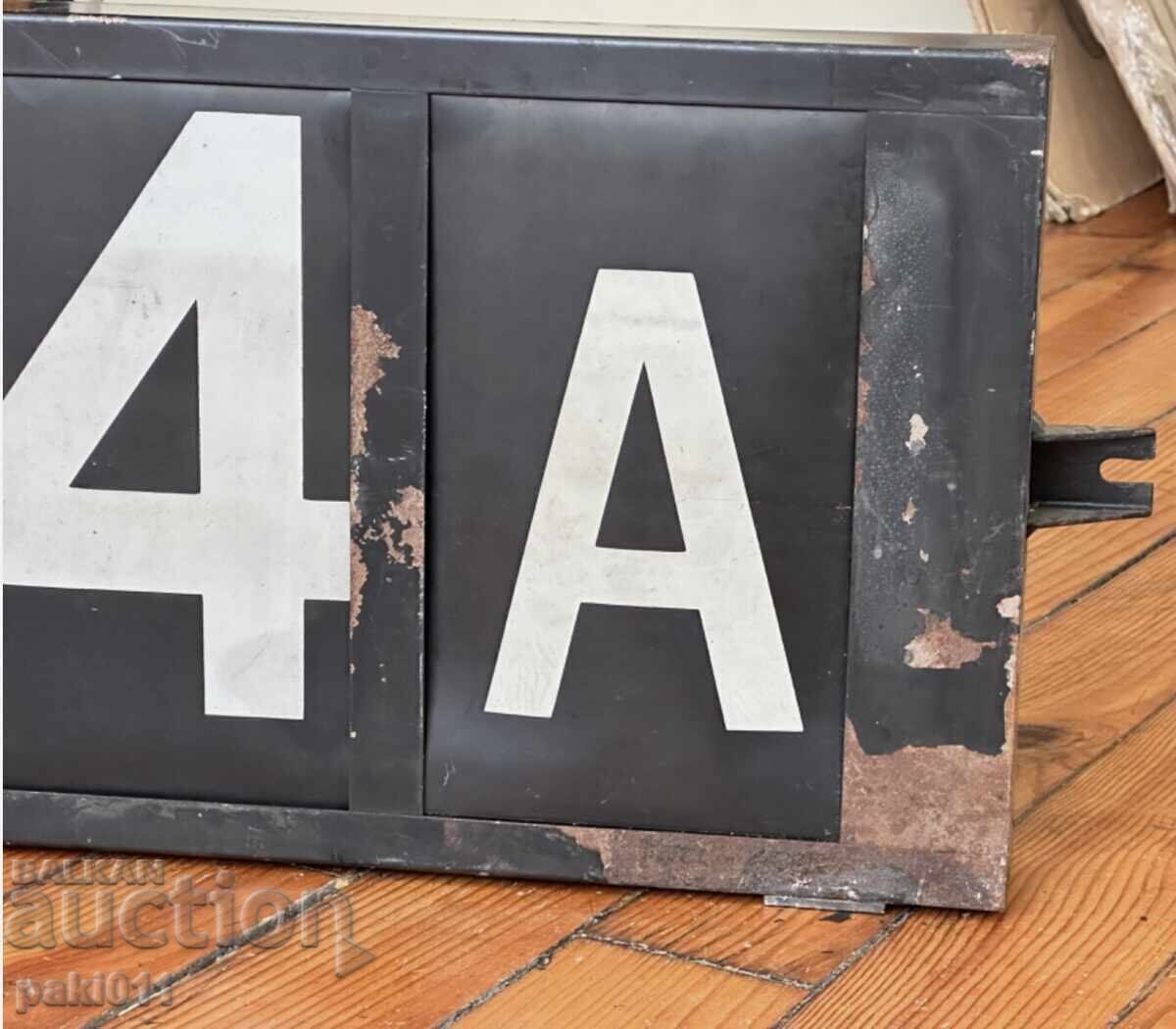 Auction  Bus number, city transport route