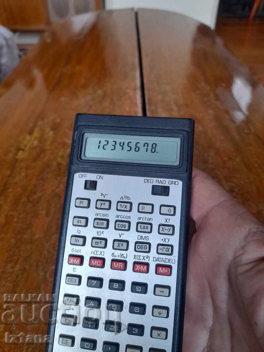 Delivery of Old MR 610 calculator