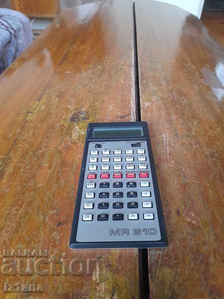 Old MR 610 calculator