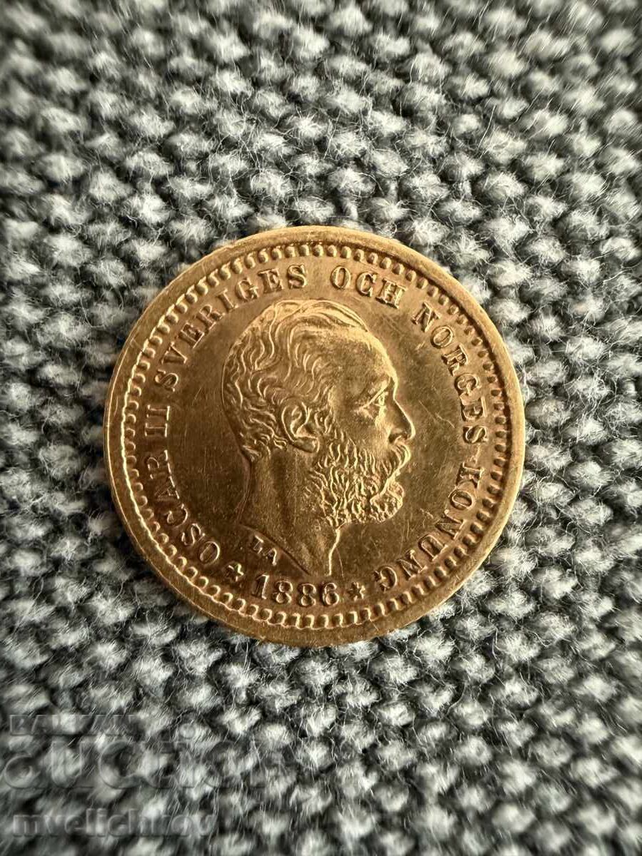 5 Kronor 1886 Sweden (5 Kronor Sweden) - (Gold)