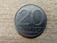 Πολωνία - 20 ζλότι (1987)