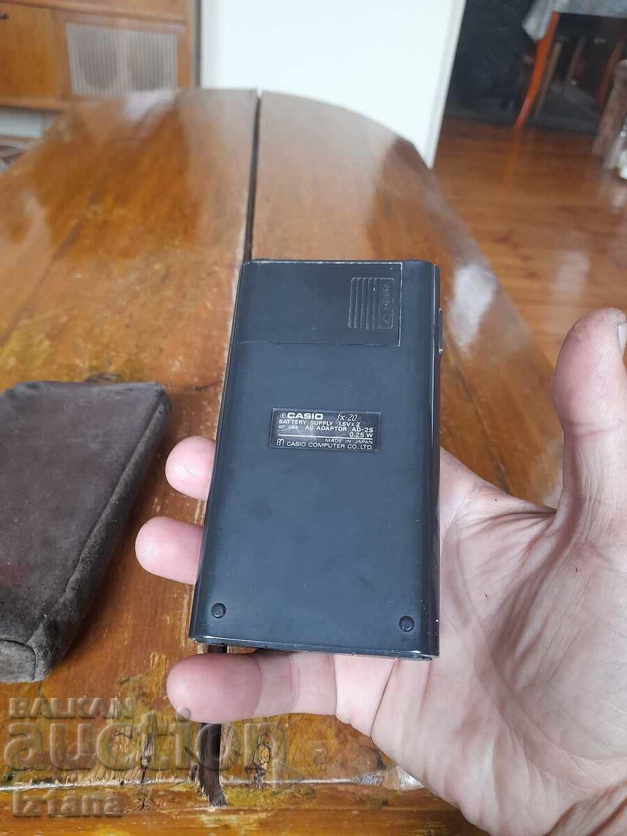 Delivery of Old Casio FX-20 calculator