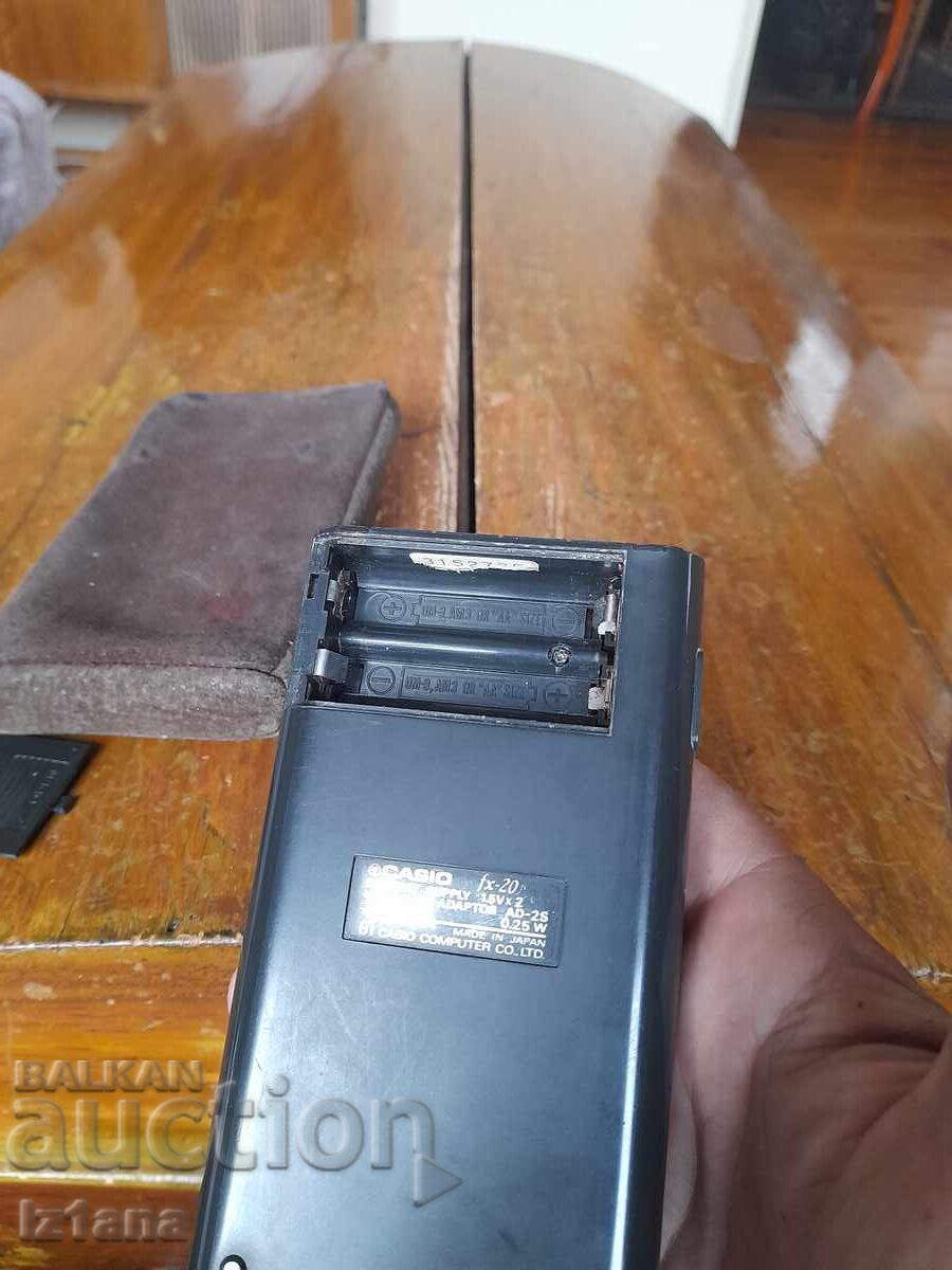 Old Casio FX-20 calculator - 6