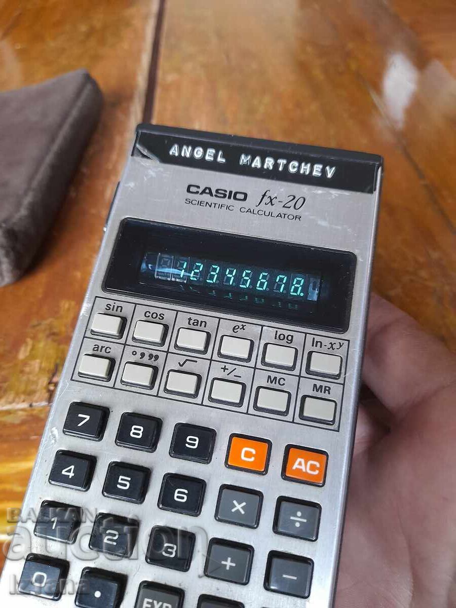 Old Casio FX-20 calculator - 7