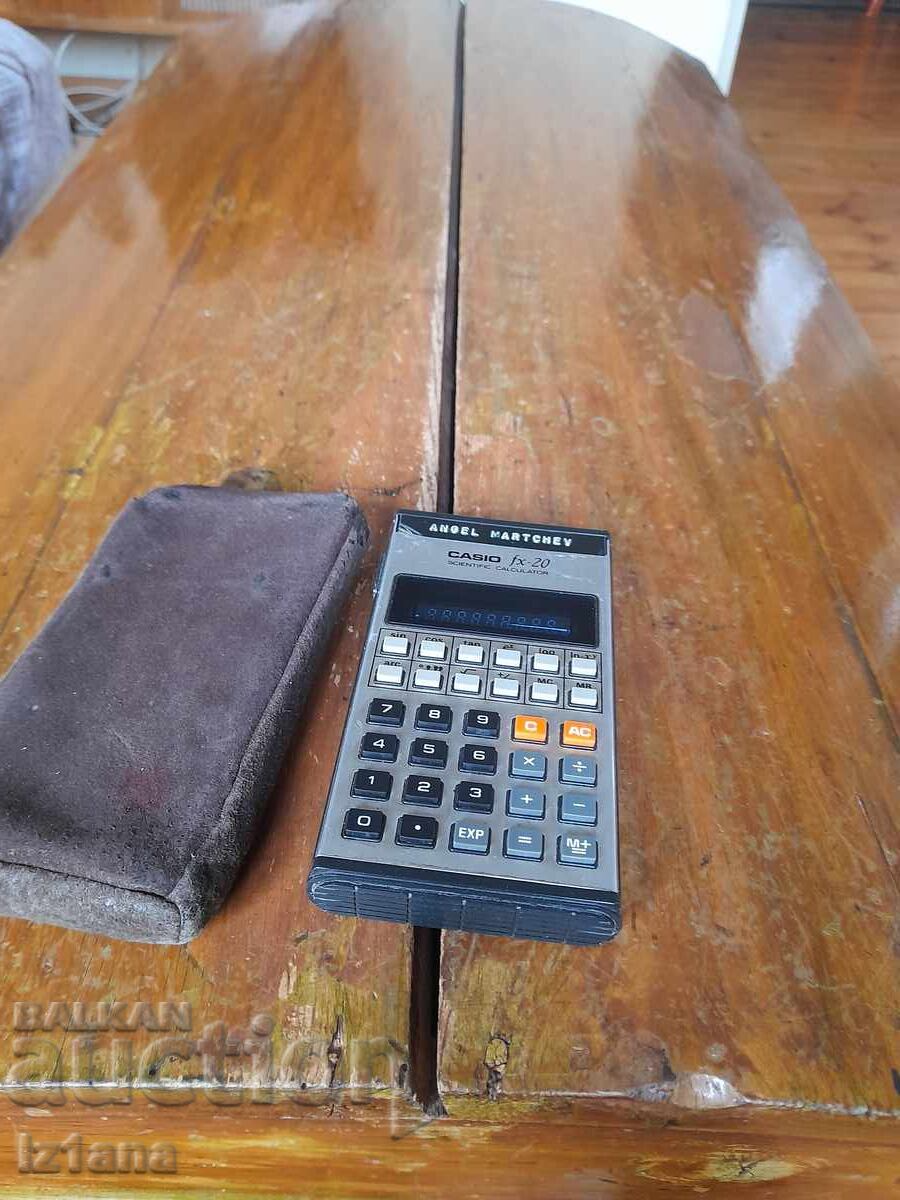Old Casio FX-20 calculator