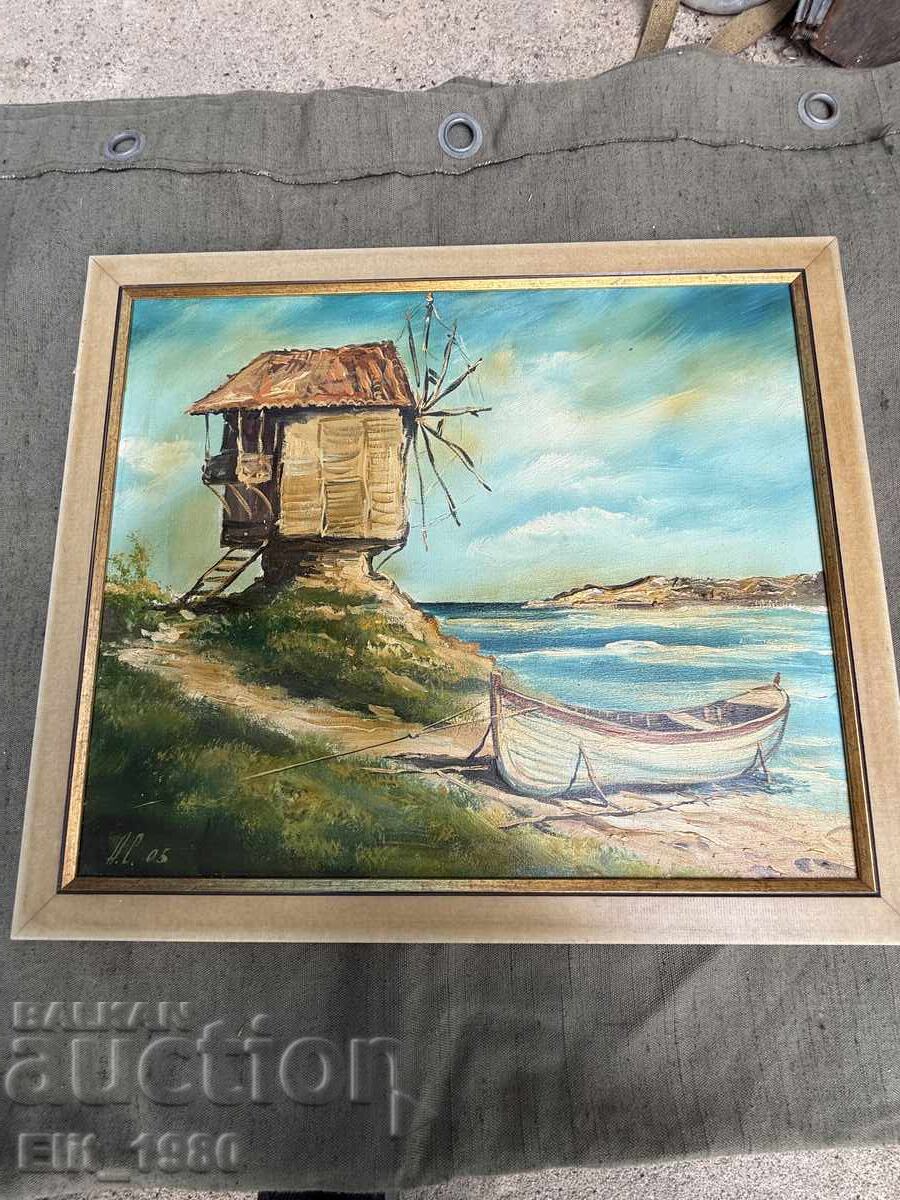 Nesebar Painting, Oil