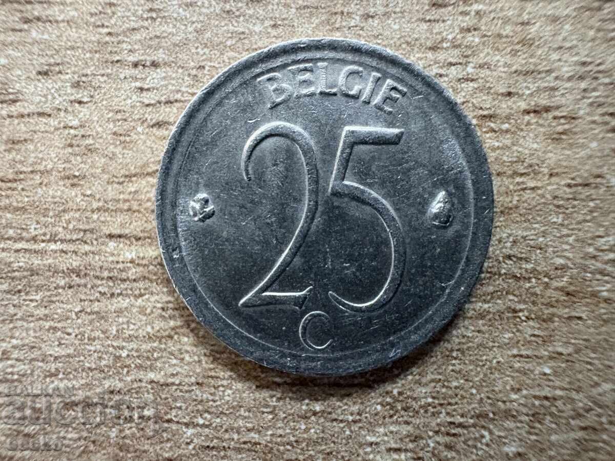 Белгия - 25 сантима (1966) - BELGIE Белгия - 25 сантима (1966) - BELGIE
