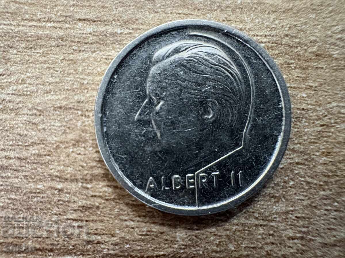 Belgium - 1 Franc (1994) - BELGIQUE with price 0.20 BGN | € 0.10