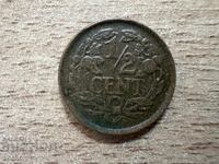 Ολλανδία - 1/2 λεπτό (1936)