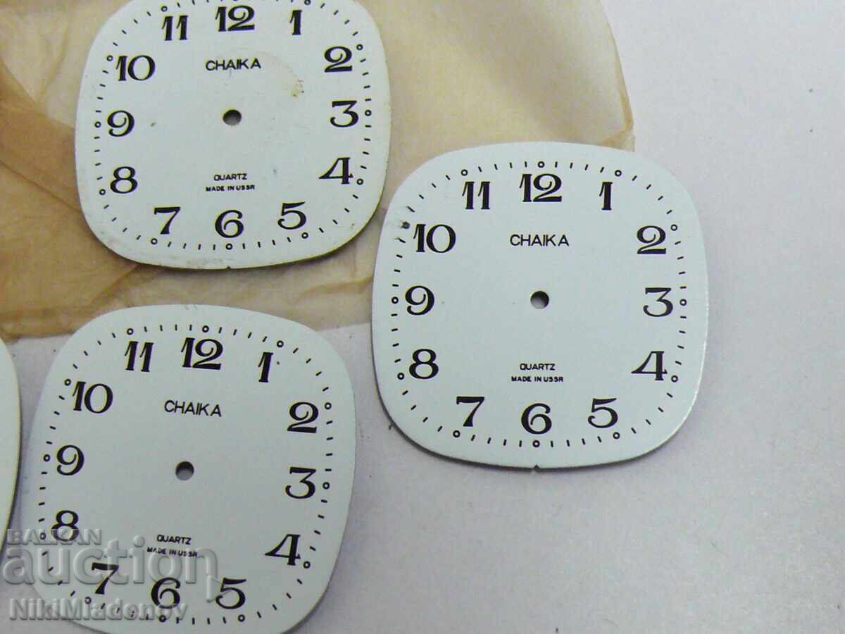 Delivery of Lot of NEW Soviet Dials CHAIKA and POLJOT