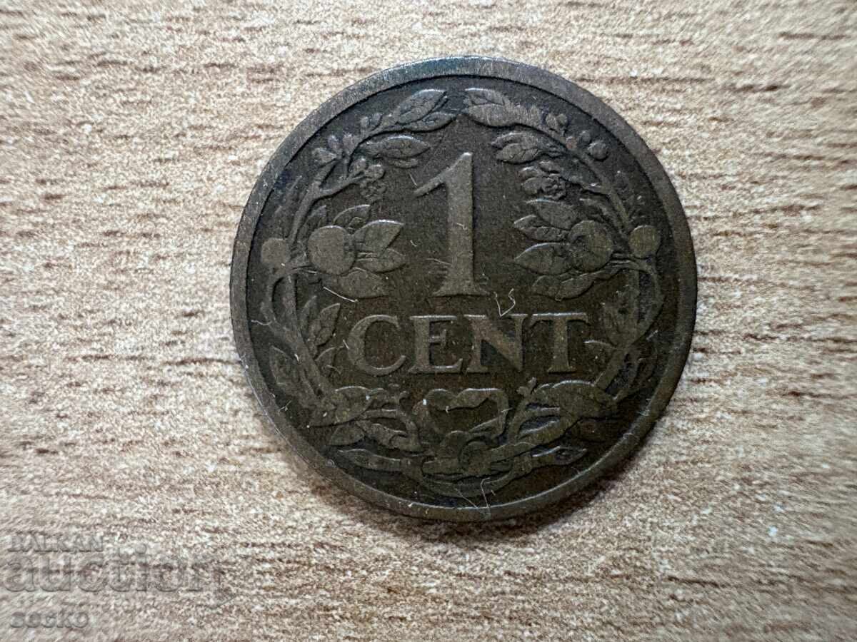 Ολλανδία - 1 λεπτό (1914) Ολλανδία - 1 λεπτό (1914)