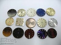 Lot of Soviet Dials POLJOT, Raketa and others