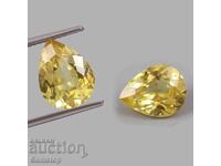 ΒΖC! 1.80 καράτια ζεύγος διαχυμένων ζαφειριών σε σχήμα αχλαδιού από 1 λεπτό!