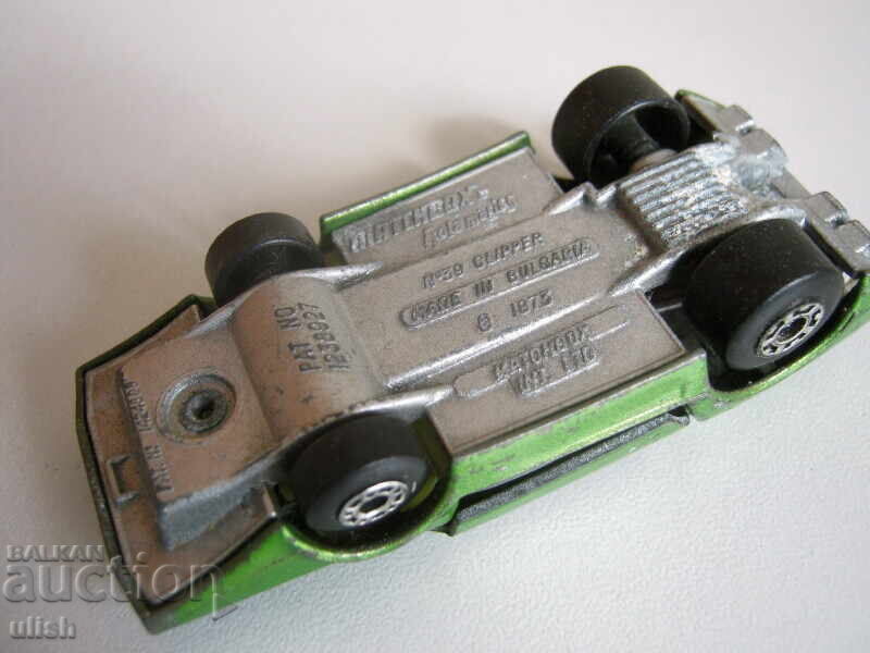Auction Clipper Matchbox Bulgaria Auction Clipper Matchbox Bulgaria