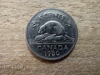 Καναδάς - 5 σεντ (1980)