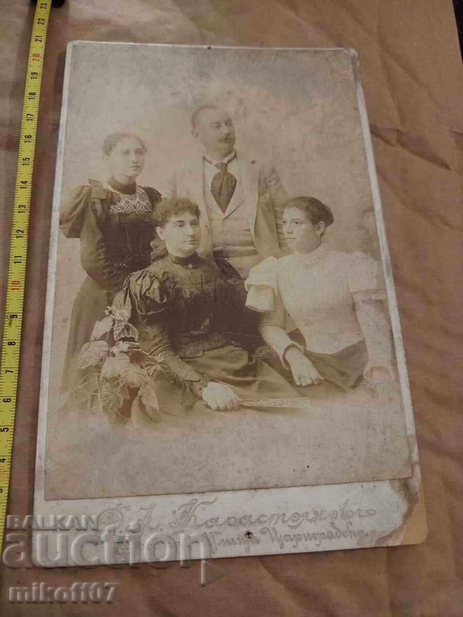 Photograph cardboard photography Karastoyanov