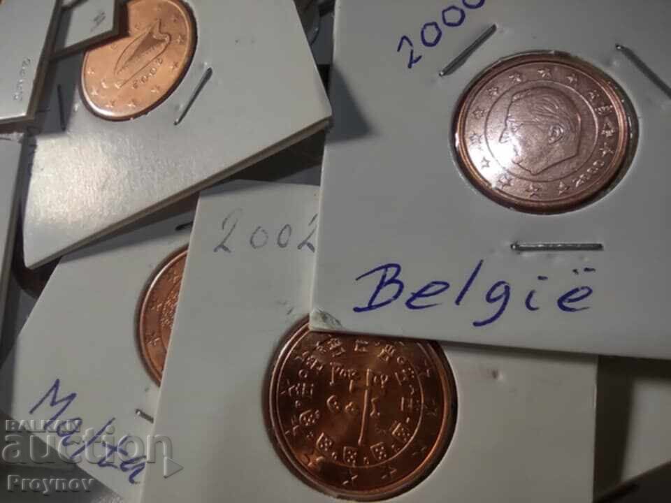 Licitație 100 buc. Monede UNC