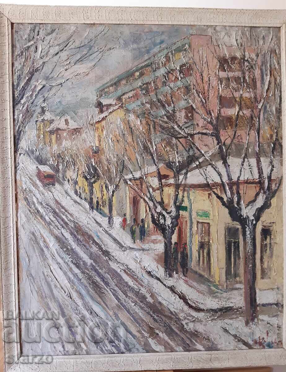 Old painting from 1964. Todor Kalpakchiev