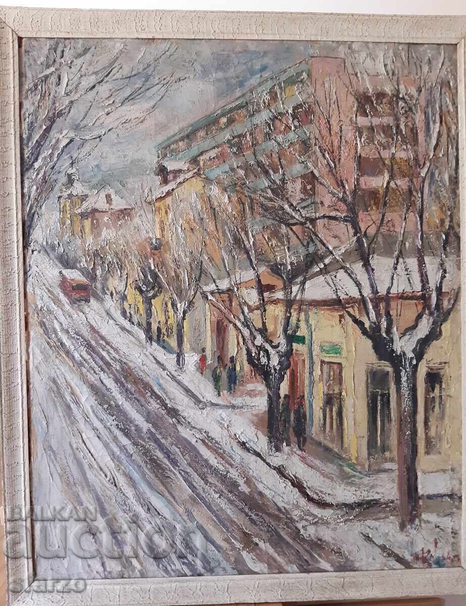 Παλιός πίνακας 1964. Τοντόρ Καλπακτσίεφ