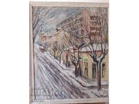 Old painting from 1964. Todor Kalpakchiev