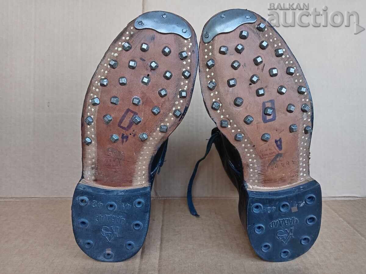 Παλιά στρατιωτικά άρβυλα με κορδόνια, αχρησιμοποίητα - 7 Παλιά στρατιωτικά άρβυλα με κορδόνια, αχρησιμοποίητα - 7