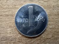 Ιταλία - 1 λίρα (1970)